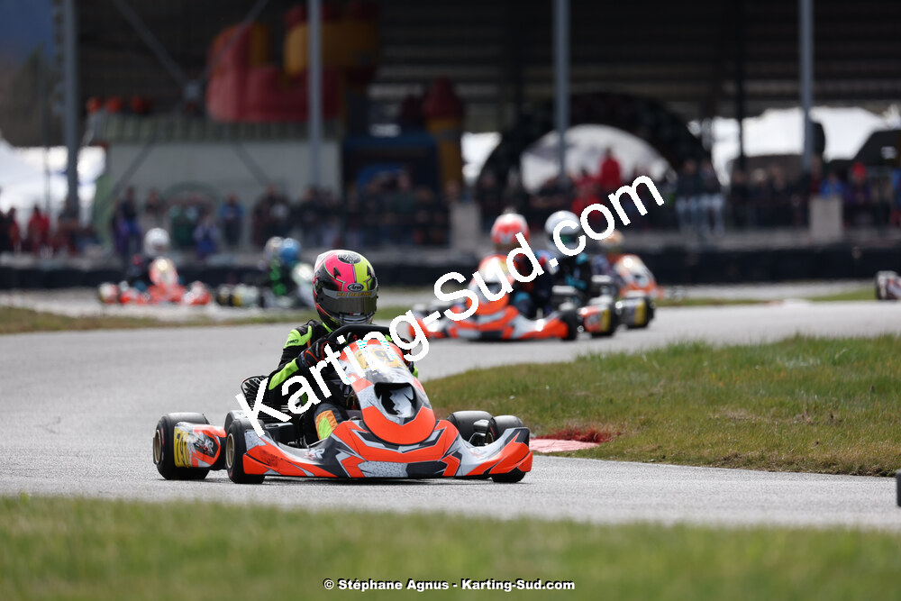9 & 10/03/2024 : 1ère manche du Championnat du Sud au circuit d’Aigues-Vives (photos Stéphane Agnus) 2024 — karting