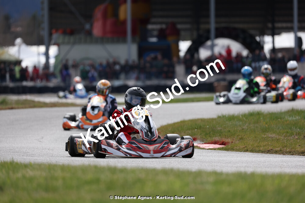 9 & 10/03/2024 : 1ère manche du Championnat du Sud au circuit d’Aigues-Vives (photos Stéphane Agnus) 2024 — karting