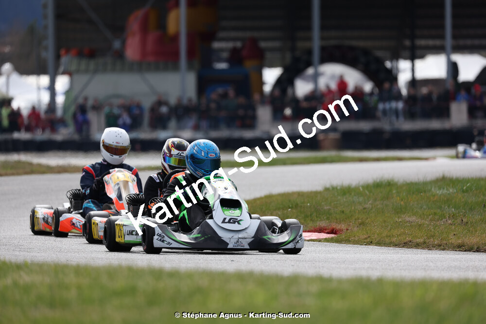 9 & 10/03/2024 : 1ère manche du Championnat du Sud au circuit d’Aigues-Vives (photos Stéphane Agnus) 2024 — karting