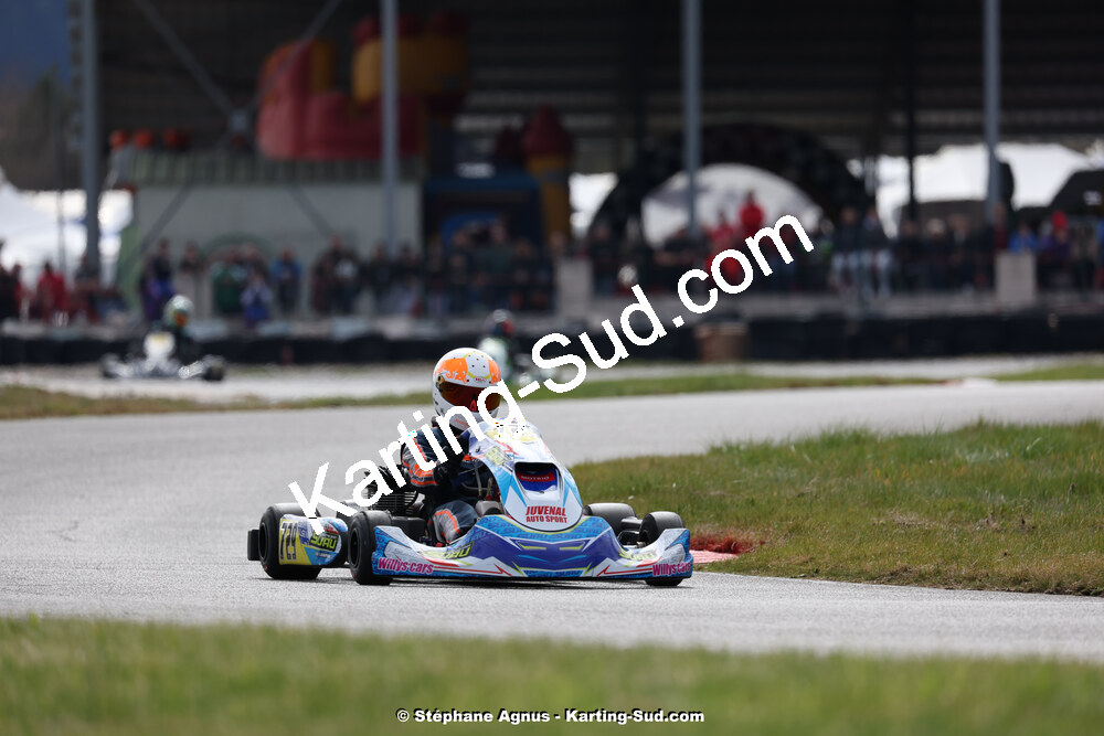 9 & 10/03/2024 : 1ère manche du Championnat du Sud au circuit d’Aigues-Vives (photos Stéphane Agnus) 2024 — karting