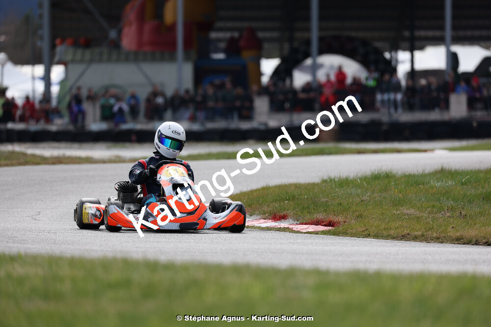 9 & 10/03/2024 : 1ère manche du Championnat du Sud au circuit d’Aigues-Vives (photos Stéphane Agnus) 2024 — karting