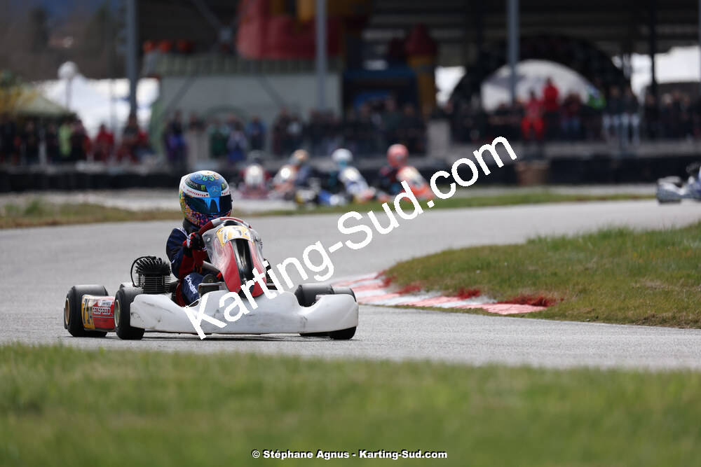 9 & 10/03/2024 : 1ère manche du Championnat du Sud au circuit d’Aigues-Vives (photos Stéphane Agnus) 2024 — karting