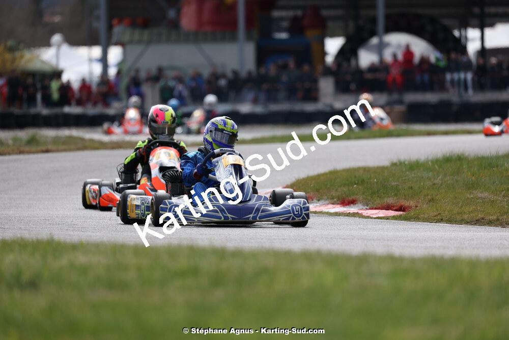 9 & 10/03/2024 : 1ère manche du Championnat du Sud au circuit d’Aigues-Vives (photos Stéphane Agnus) 2024 — karting