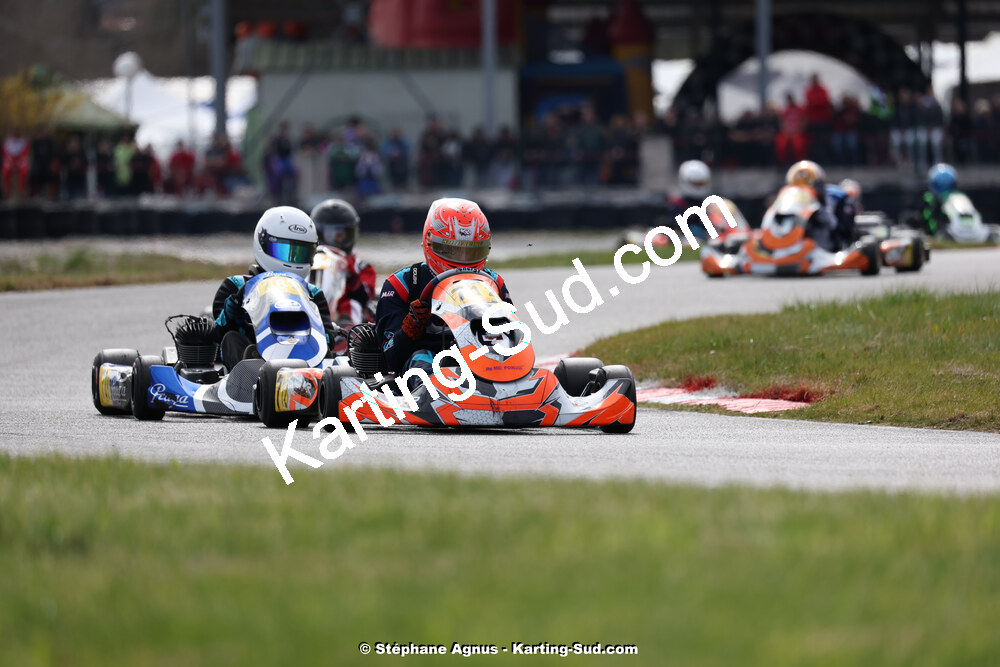 9 & 10/03/2024 : 1ère manche du Championnat du Sud au circuit d’Aigues-Vives (photos Stéphane Agnus) 2024 — karting