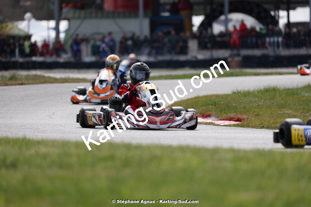 9 & 10/03/2024 : 1ère manche du Championnat du Sud au circuit d’Aigues-Vives (photos Stéphane Agnus) 2024 — karting