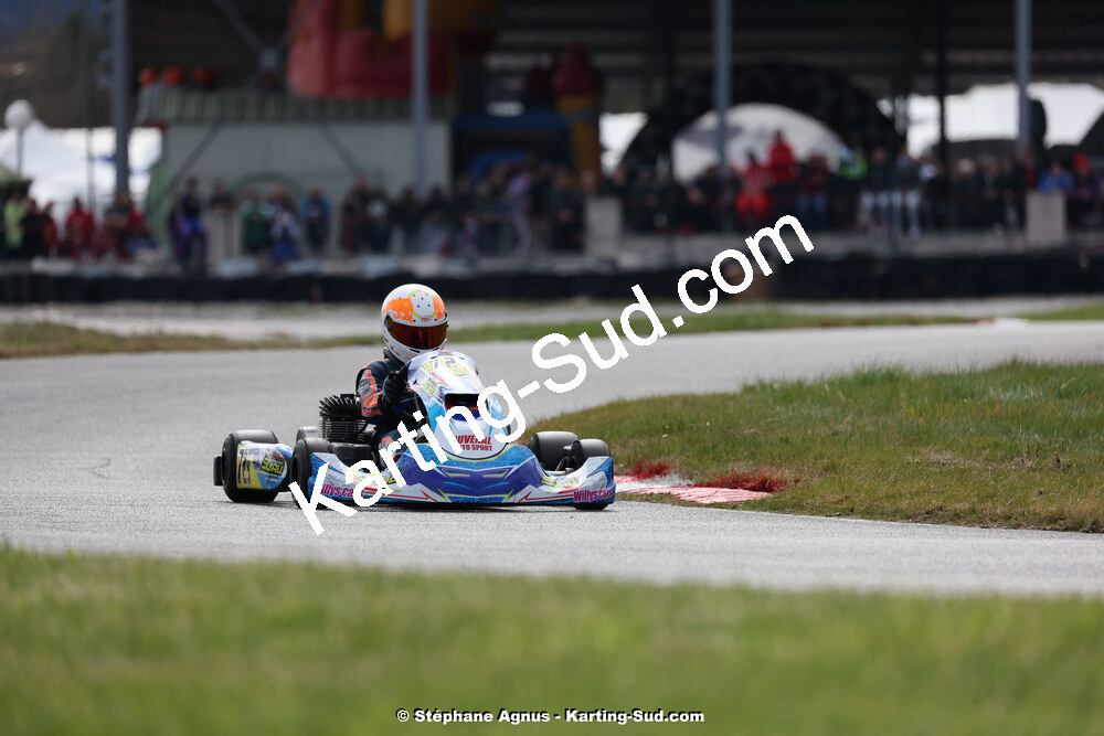 9 & 10/03/2024 : 1ère manche du Championnat du Sud au circuit d’Aigues-Vives (photos Stéphane Agnus) 2024 — karting