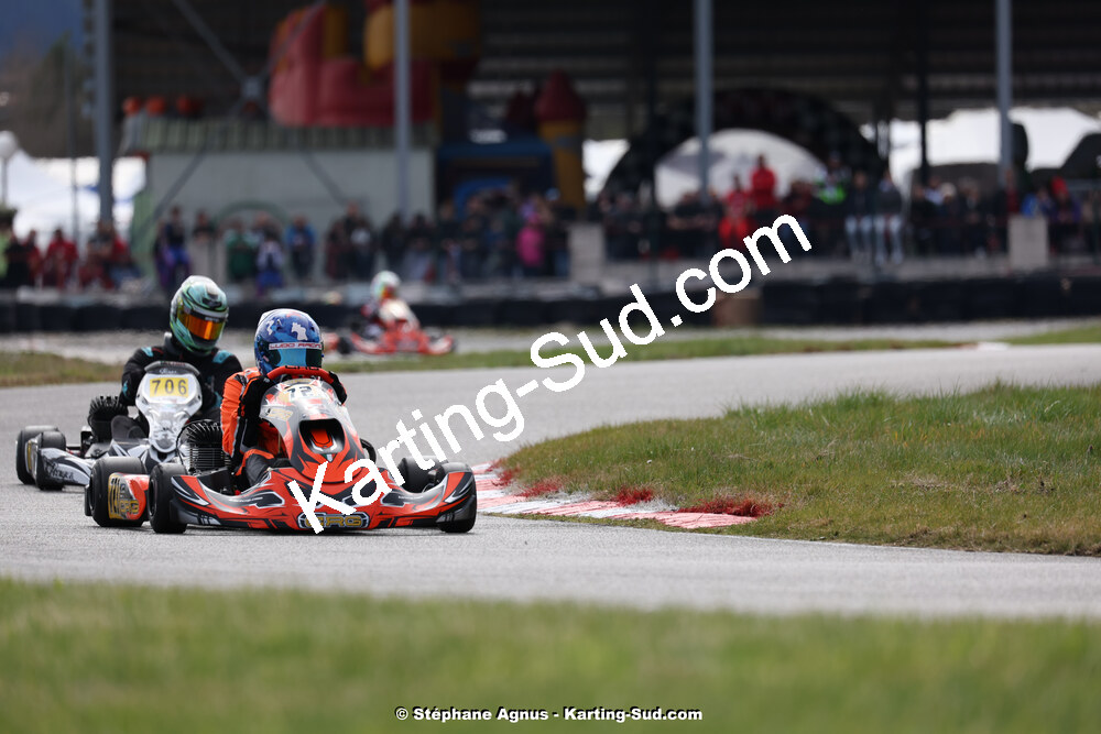 9 & 10/03/2024 : 1ère manche du Championnat du Sud au circuit d’Aigues-Vives (photos Stéphane Agnus) 2024 — karting