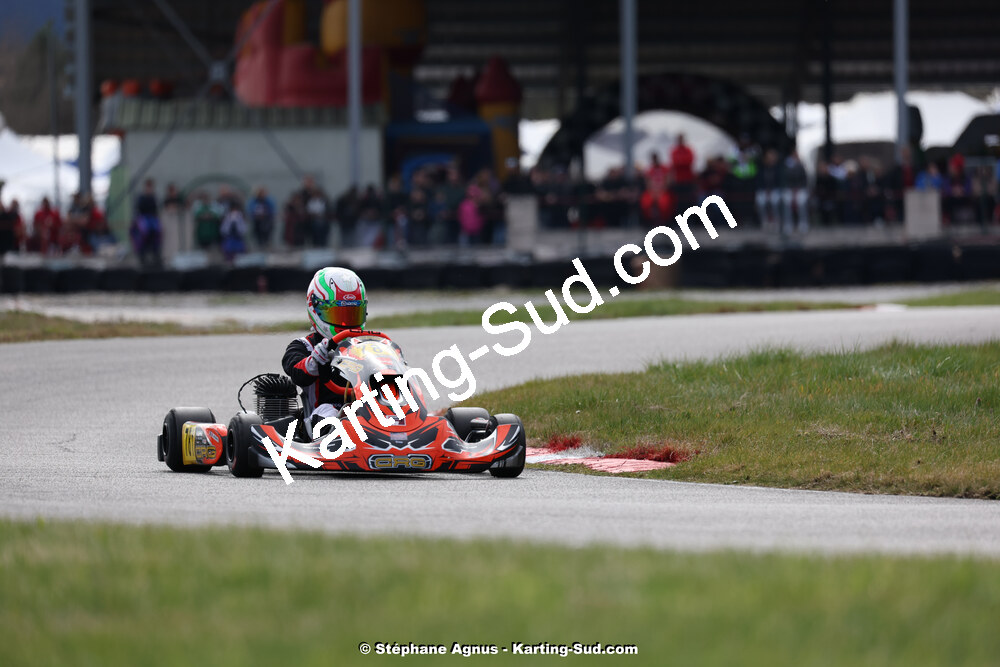 9 & 10/03/2024 : 1ère manche du Championnat du Sud au circuit d’Aigues-Vives (photos Stéphane Agnus) 2024 — karting