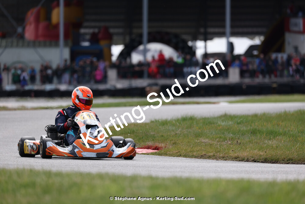 9 & 10/03/2024 : 1ère manche du Championnat du Sud au circuit d’Aigues-Vives (photos Stéphane Agnus) 2024 — karting