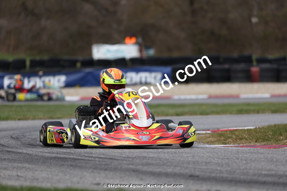 9 & 10/03/2024 : 1ère manche du Championnat du Sud au circuit d’Aigues-Vives (photos Stéphane Agnus) 2024 — karting