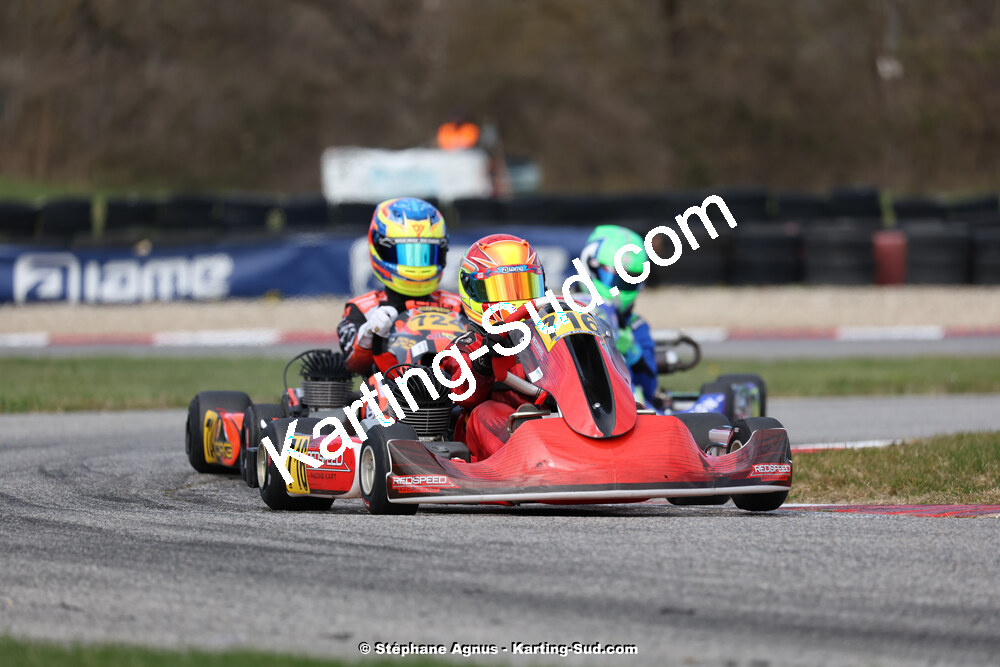 9 & 10/03/2024 : 1ère manche du Championnat du Sud au circuit d’Aigues-Vives (photos Stéphane Agnus) 2024 — karting