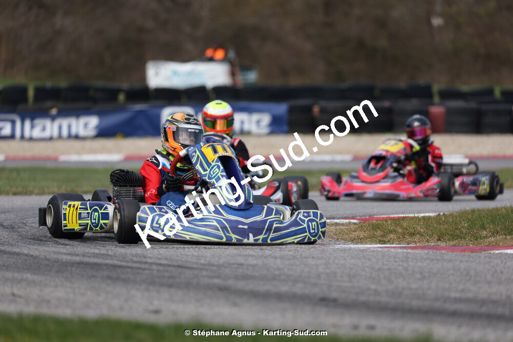 9 & 10/03/2024 : 1ère manche du Championnat du Sud au circuit d’Aigues-Vives (photos Stéphane Agnus) 2024 — karting