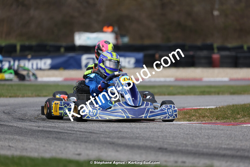 9 & 10/03/2024 : 1ère manche du Championnat du Sud au circuit d’Aigues-Vives (photos Stéphane Agnus) 2024 — karting