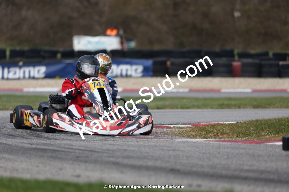 9 & 10/03/2024 : 1ère manche du Championnat du Sud au circuit d’Aigues-Vives (photos Stéphane Agnus) 2024 — karting