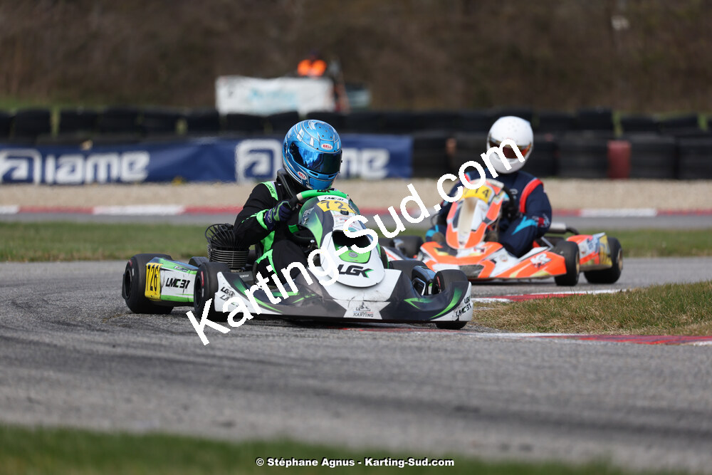 9 & 10/03/2024 : 1ère manche du Championnat du Sud au circuit d’Aigues-Vives (photos Stéphane Agnus) 2024 — karting