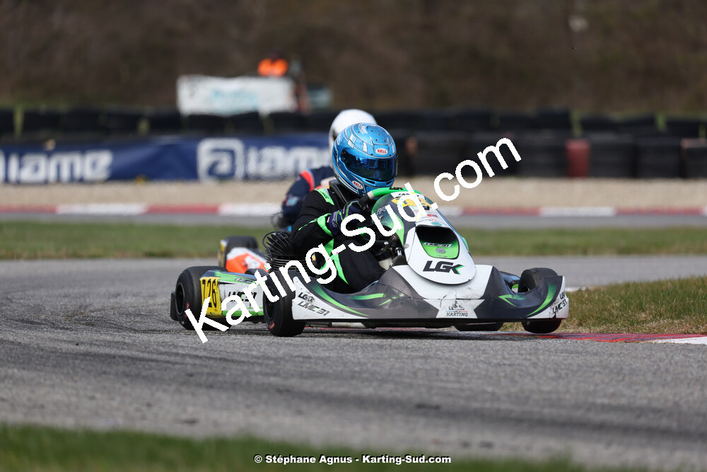 9 & 10/03/2024 : 1ère manche du Championnat du Sud au circuit d’Aigues-Vives (photos Stéphane Agnus) 2024 — karting