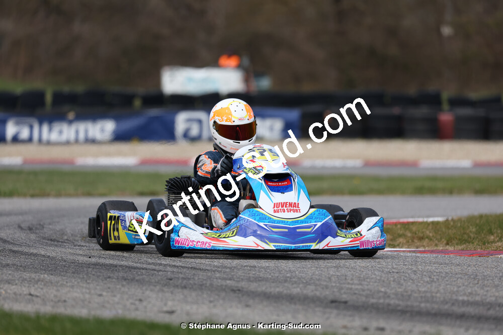 9 & 10/03/2024 : 1ère manche du Championnat du Sud au circuit d’Aigues-Vives (photos Stéphane Agnus) 2024 — karting