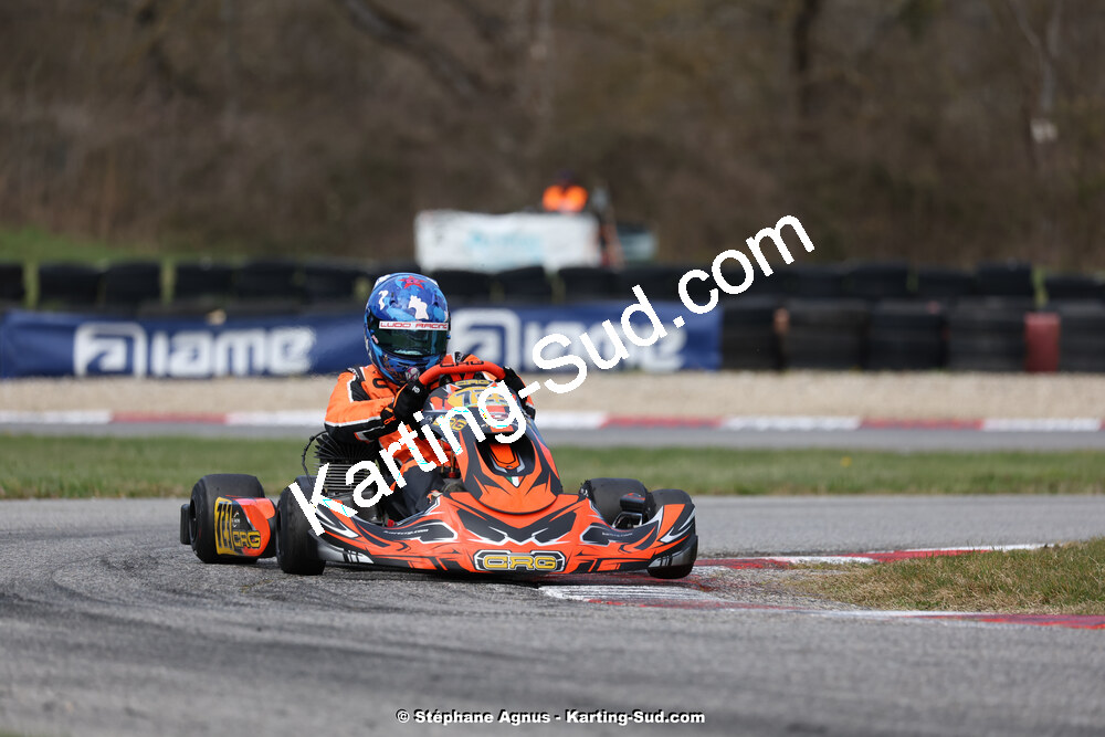 9 & 10/03/2024 : 1ère manche du Championnat du Sud au circuit d’Aigues-Vives (photos Stéphane Agnus) 2024 — karting