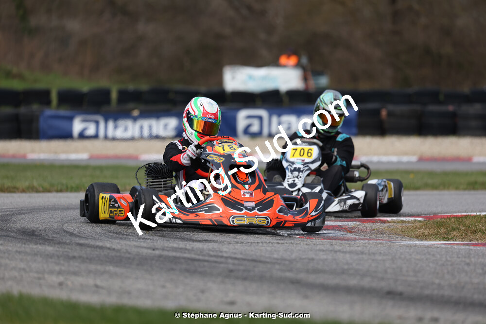 9 & 10/03/2024 : 1ère manche du Championnat du Sud au circuit d’Aigues-Vives (photos Stéphane Agnus) 2024 — karting