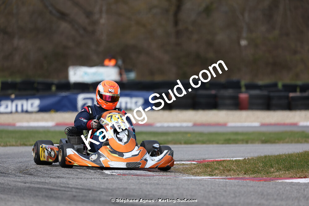 9 & 10/03/2024 : 1ère manche du Championnat du Sud au circuit d’Aigues-Vives (photos Stéphane Agnus) 2024 — karting