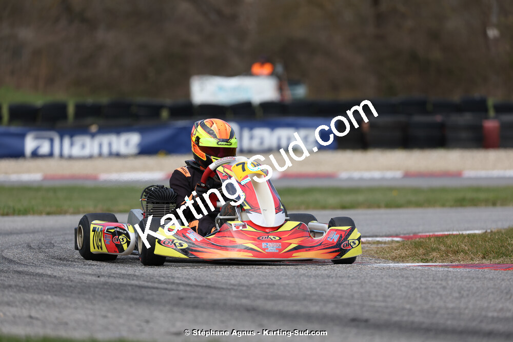 9 & 10/03/2024 : 1ère manche du Championnat du Sud au circuit d’Aigues-Vives (photos Stéphane Agnus) 2024 — karting
