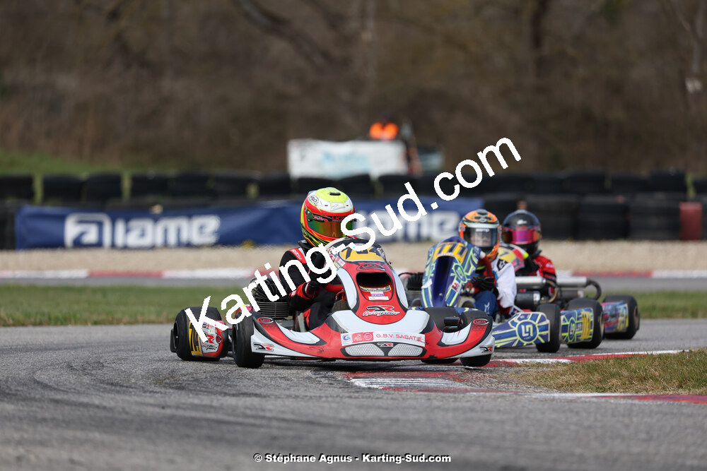 9 & 10/03/2024 : 1ère manche du Championnat du Sud au circuit d’Aigues-Vives (photos Stéphane Agnus) 2024 — karting