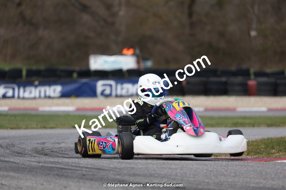 9 & 10/03/2024 : 1ère manche du Championnat du Sud au circuit d’Aigues-Vives (photos Stéphane Agnus) 2024 — karting