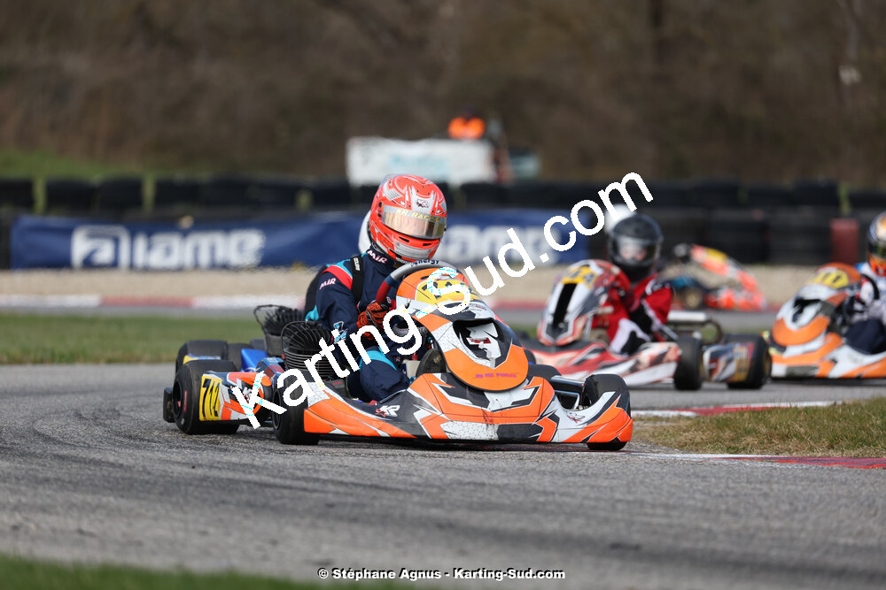 9 & 10/03/2024 : 1ère manche du Championnat du Sud au circuit d’Aigues-Vives (photos Stéphane Agnus) 2024 — karting