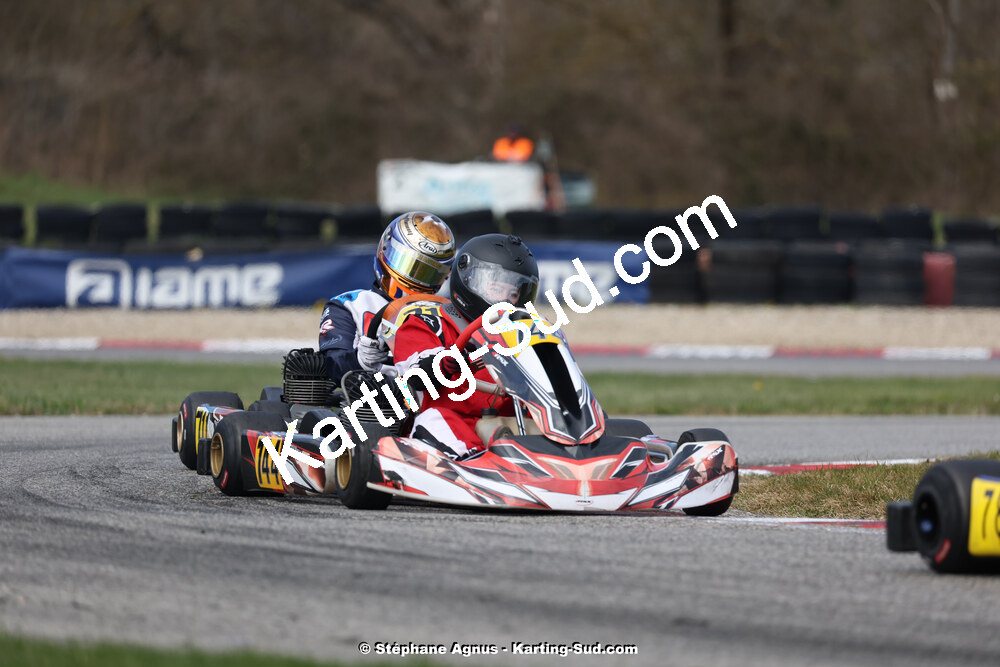 9 & 10/03/2024 : 1ère manche du Championnat du Sud au circuit d’Aigues-Vives (photos Stéphane Agnus) 2024 — karting
