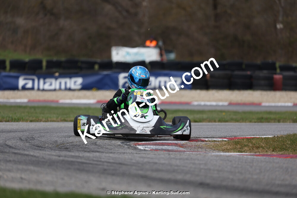 9 & 10/03/2024 : 1ère manche du Championnat du Sud au circuit d’Aigues-Vives (photos Stéphane Agnus) 2024 — karting