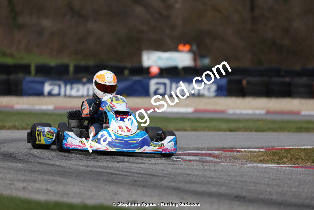 9 & 10/03/2024 : 1ère manche du Championnat du Sud au circuit d’Aigues-Vives (photos Stéphane Agnus) 2024 — karting