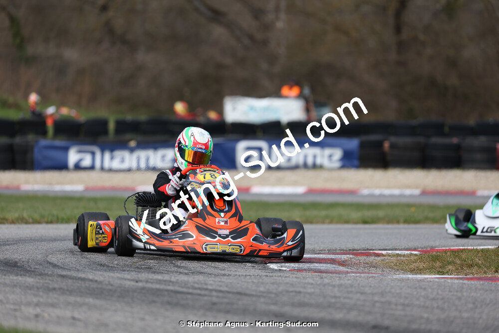 9 & 10/03/2024 : 1ère manche du Championnat du Sud au circuit d’Aigues-Vives (photos Stéphane Agnus) 2024 — karting