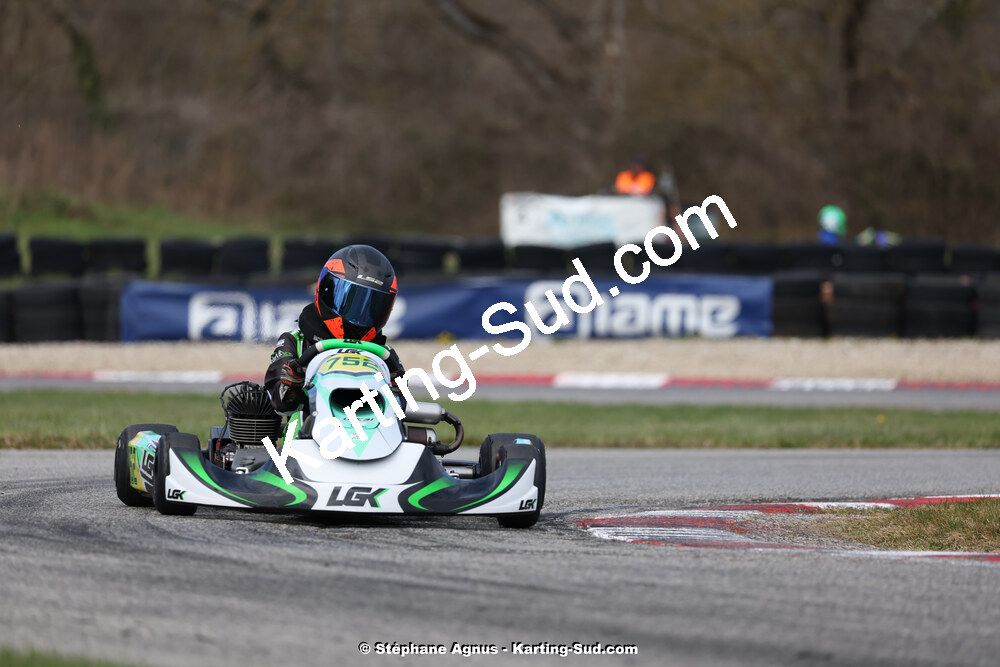 9 & 10/03/2024 : 1ère manche du Championnat du Sud au circuit d’Aigues-Vives (photos Stéphane Agnus) 2024 — karting