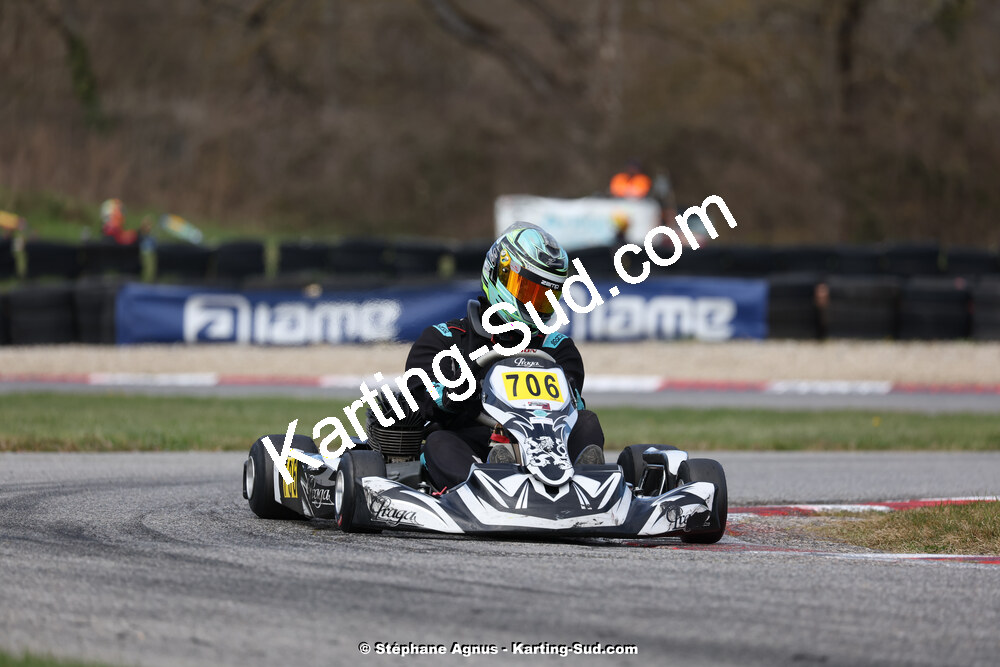 9 & 10/03/2024 : 1ère manche du Championnat du Sud au circuit d’Aigues-Vives (photos Stéphane Agnus) 2024 — karting