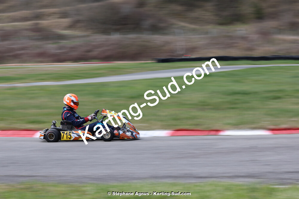 9 & 10/03/2024 : 1ère manche du Championnat du Sud au circuit d’Aigues-Vives (photos Stéphane Agnus) 2024 — karting