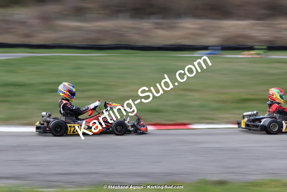 9 & 10/03/2024 : 1ère manche du Championnat du Sud au circuit d’Aigues-Vives (photos Stéphane Agnus) 2024 — karting