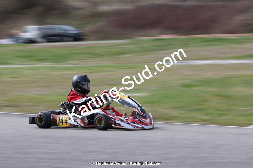 9 & 10/03/2024 : 1ère manche du Championnat du Sud au circuit d’Aigues-Vives (photos Stéphane Agnus) 2024 — karting