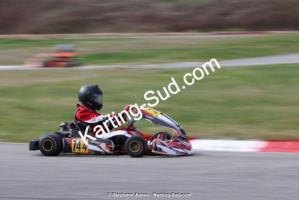 9 & 10/03/2024 : 1ère manche du Championnat du Sud au circuit d’Aigues-Vives (photos Stéphane Agnus) 2024 — karting