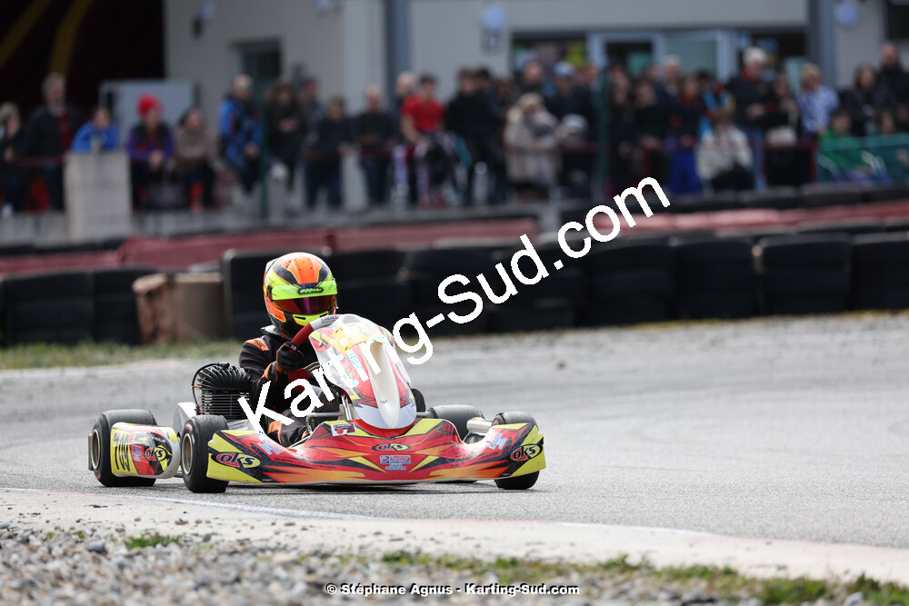 9 & 10/03/2024 : 1ère manche du Championnat du Sud au circuit d’Aigues-Vives (photos Stéphane Agnus) 2024 — karting