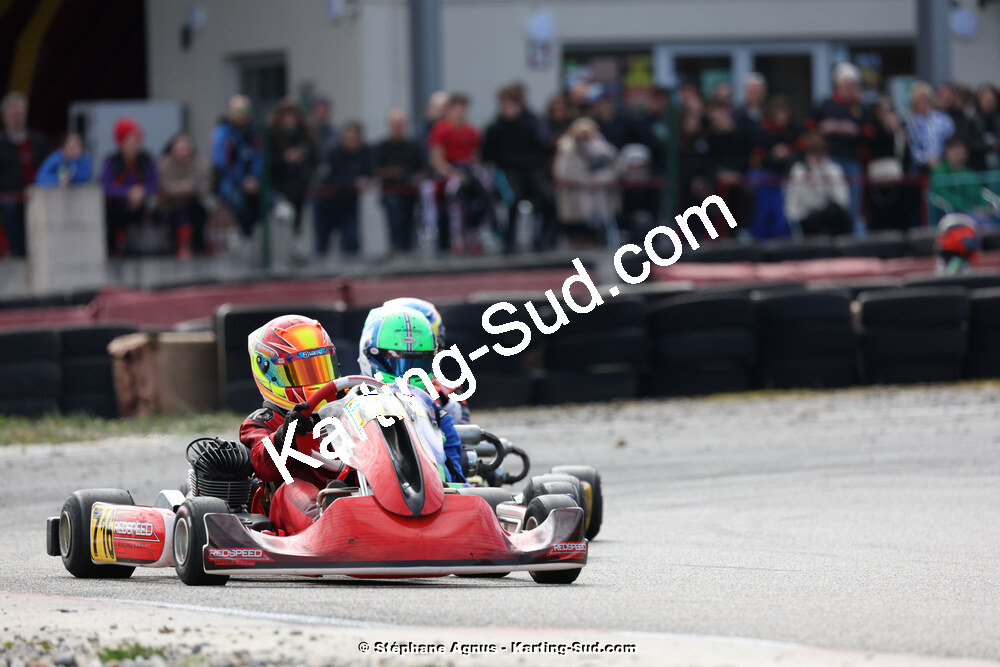 9 & 10/03/2024 : 1ère manche du Championnat du Sud au circuit d’Aigues-Vives (photos Stéphane Agnus) 2024 — karting