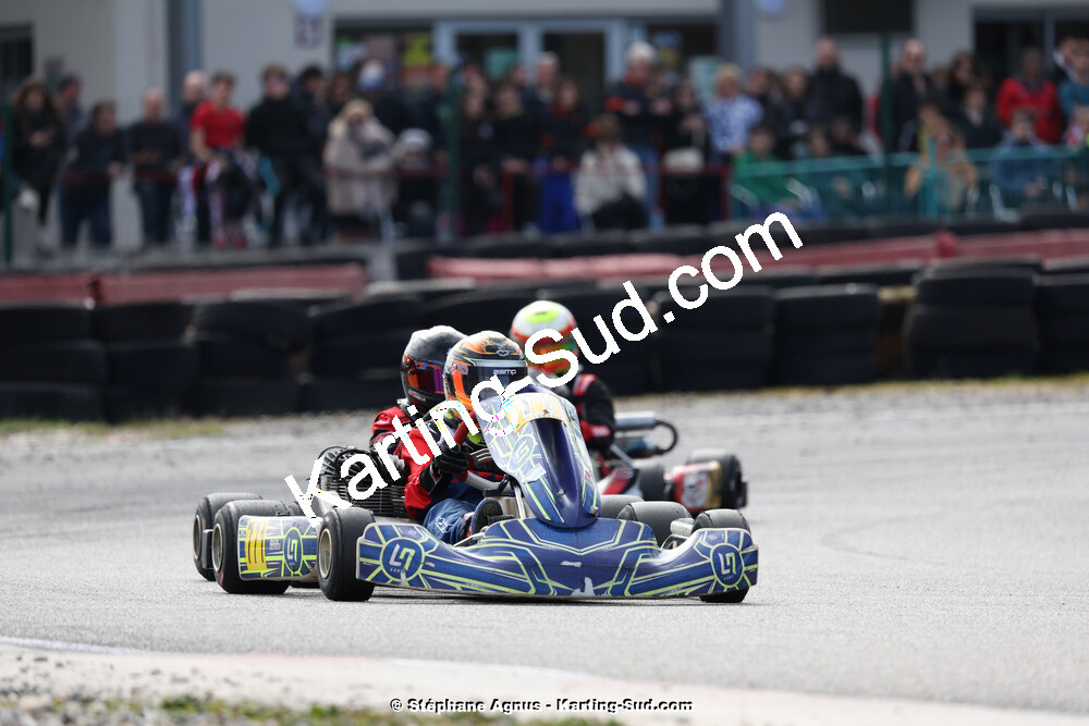 9 & 10/03/2024 : 1ère manche du Championnat du Sud au circuit d’Aigues-Vives (photos Stéphane Agnus) 2024 — karting