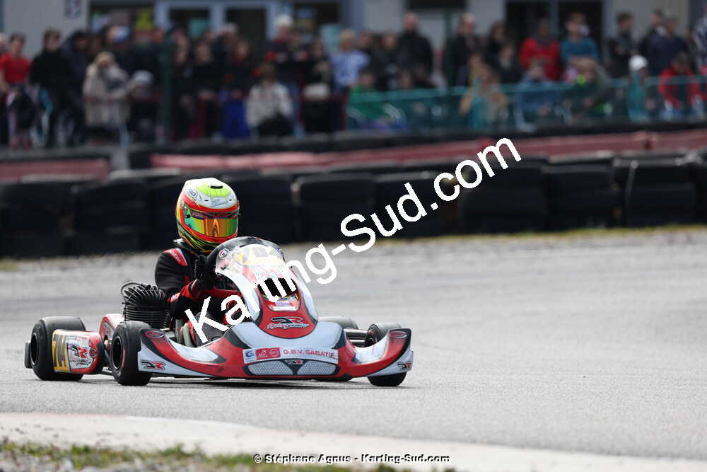 9 & 10/03/2024 : 1ère manche du Championnat du Sud au circuit d’Aigues-Vives (photos Stéphane Agnus) 2024 — karting