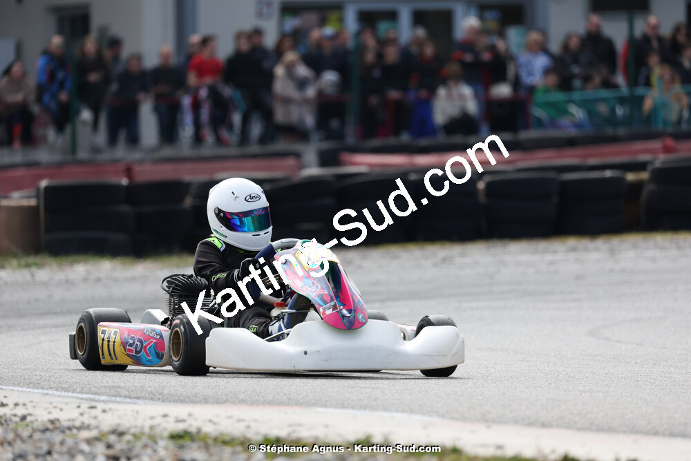 9 & 10/03/2024 : 1ère manche du Championnat du Sud au circuit d’Aigues-Vives (photos Stéphane Agnus) 2024 — karting