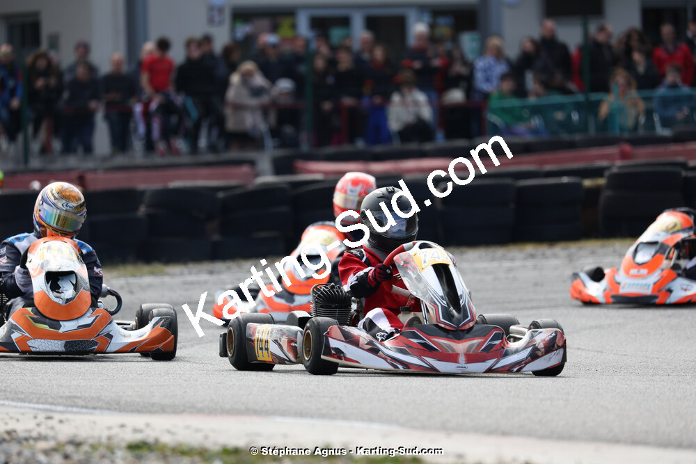 9 & 10/03/2024 : 1ère manche du Championnat du Sud au circuit d’Aigues-Vives (photos Stéphane Agnus) 2024 — karting