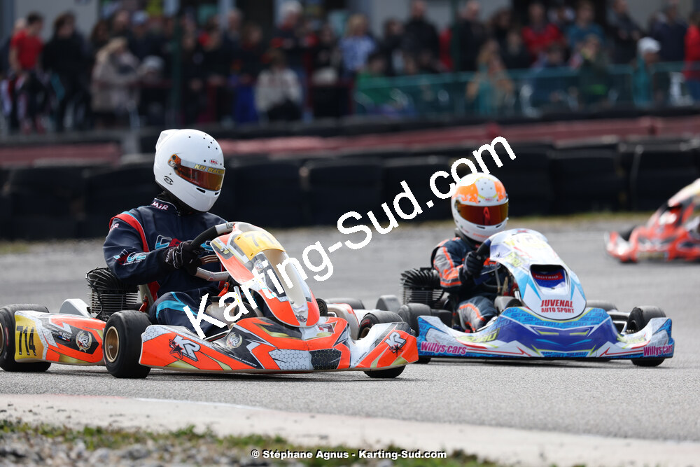 9 & 10/03/2024 : 1ère manche du Championnat du Sud au circuit d’Aigues-Vives (photos Stéphane Agnus) 2024 — karting