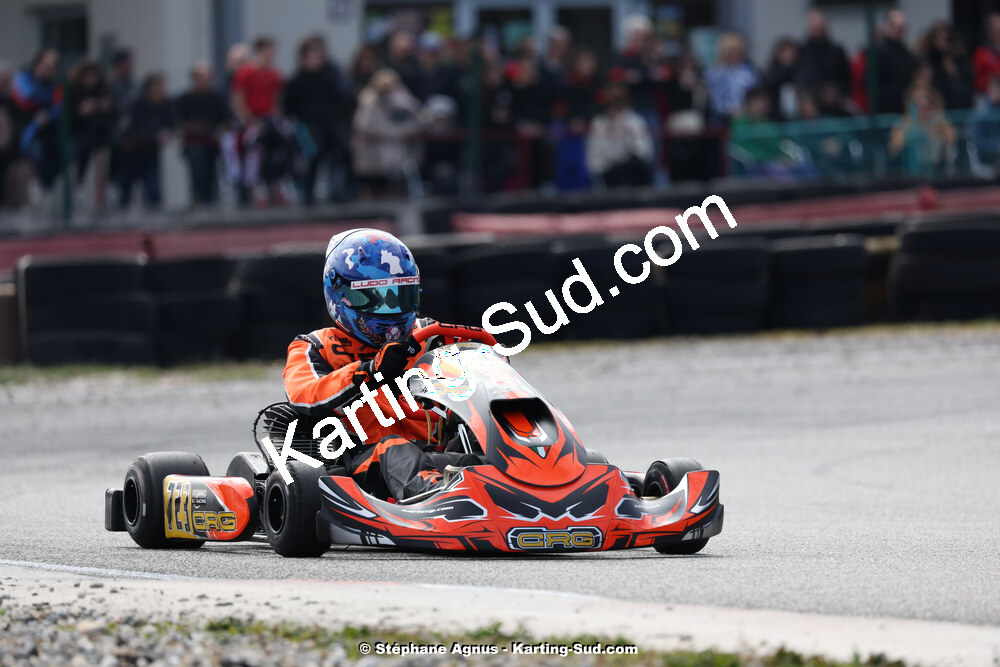 9 & 10/03/2024 : 1ère manche du Championnat du Sud au circuit d’Aigues-Vives (photos Stéphane Agnus) 2024 — karting