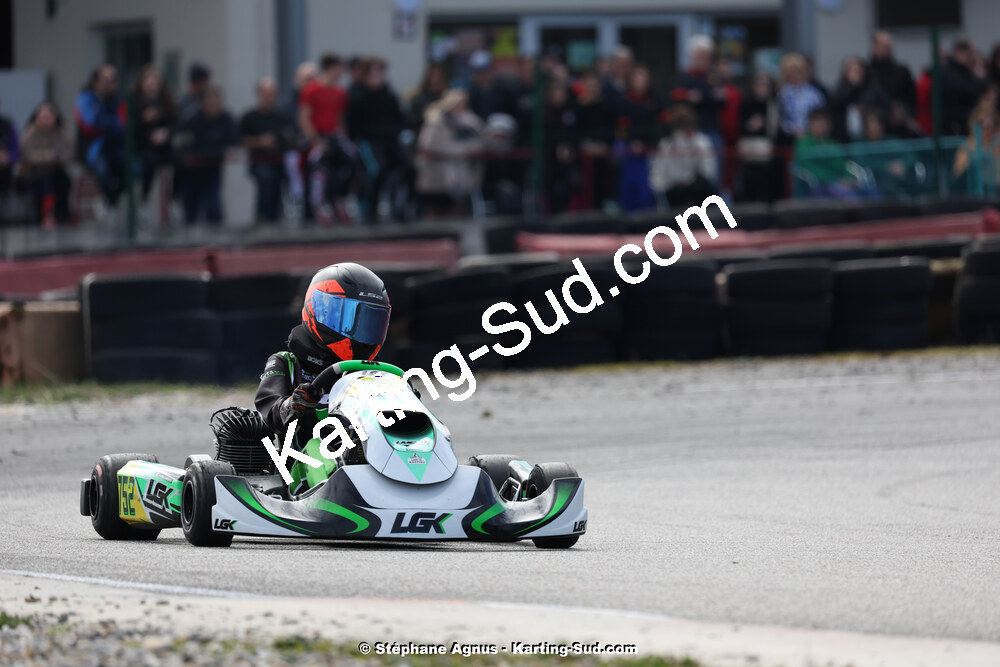 9 & 10/03/2024 : 1ère manche du Championnat du Sud au circuit d’Aigues-Vives (photos Stéphane Agnus) 2024 — karting