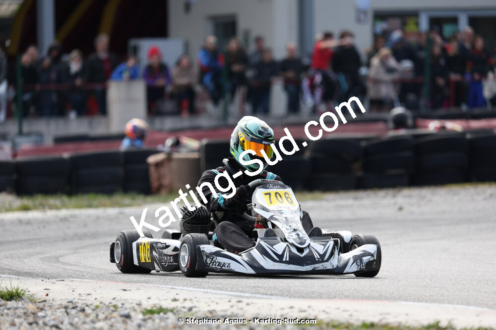 9 & 10/03/2024 : 1ère manche du Championnat du Sud au circuit d’Aigues-Vives (photos Stéphane Agnus) 2024 — karting