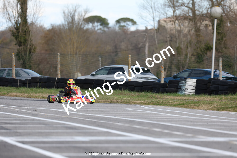 9 & 10/03/2024 : 1ère manche du Championnat du Sud au circuit d’Aigues-Vives (photos Stéphane Agnus) 2024 — karting