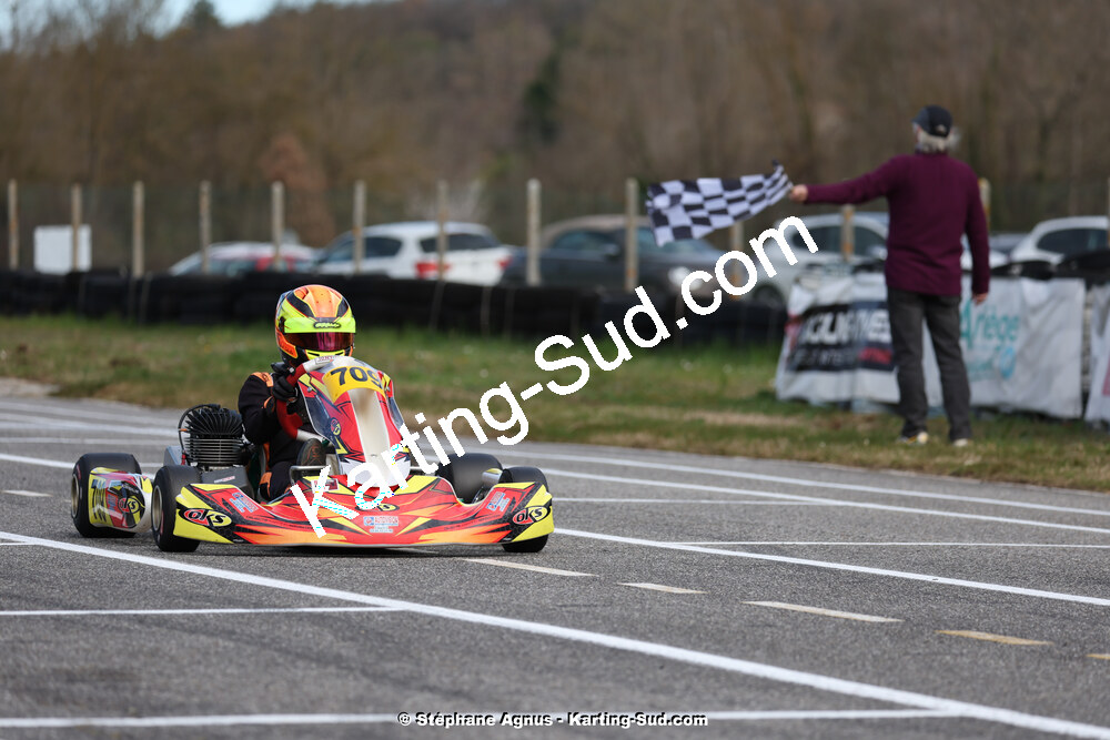 9 & 10/03/2024 : 1ère manche du Championnat du Sud au circuit d’Aigues-Vives (photos Stéphane Agnus) 2024 — karting